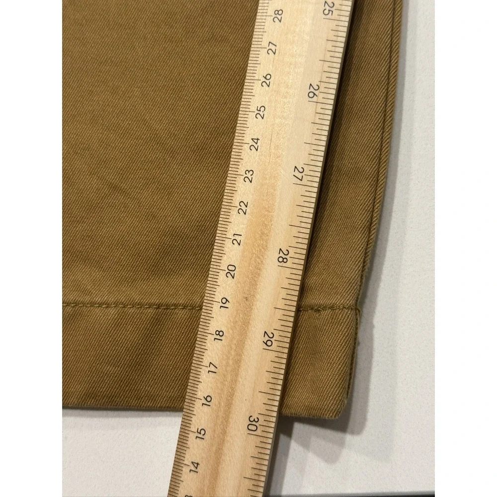 J.Crew Broken In Mens Urban Slim Pants 34x30 Brown 100% Cotton Chinos